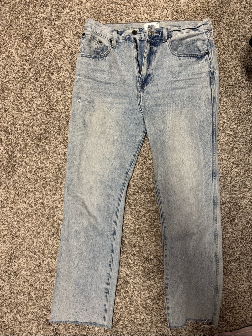Pistola light wash jeans